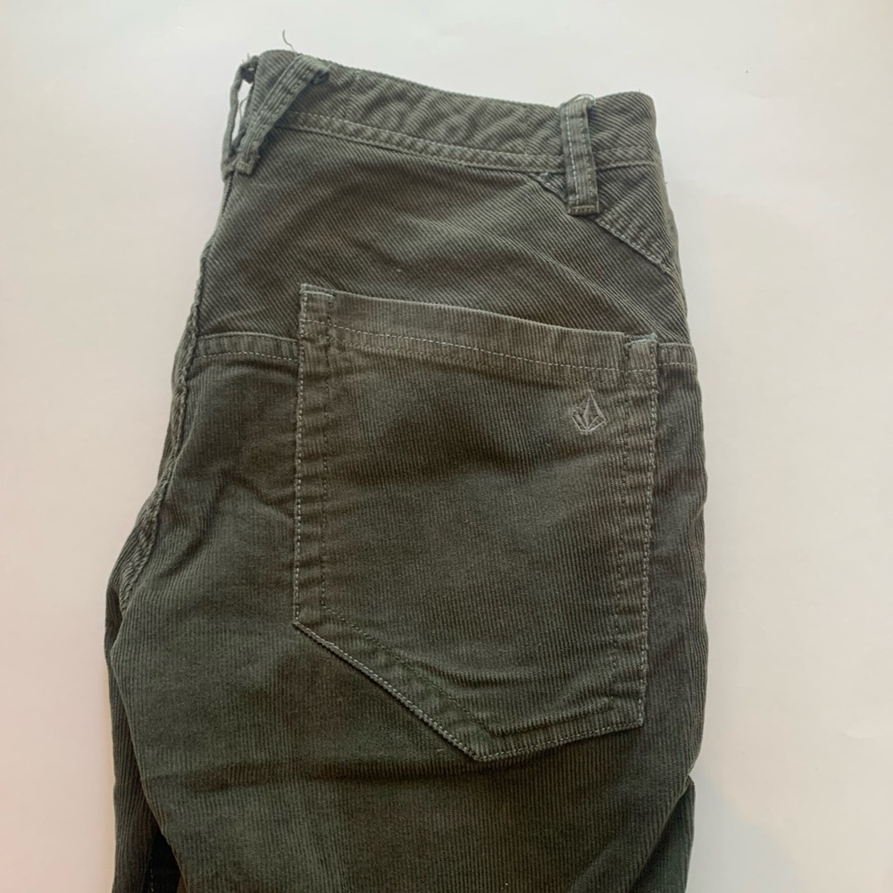 volcom corduroy menswear workplace jeans size 32